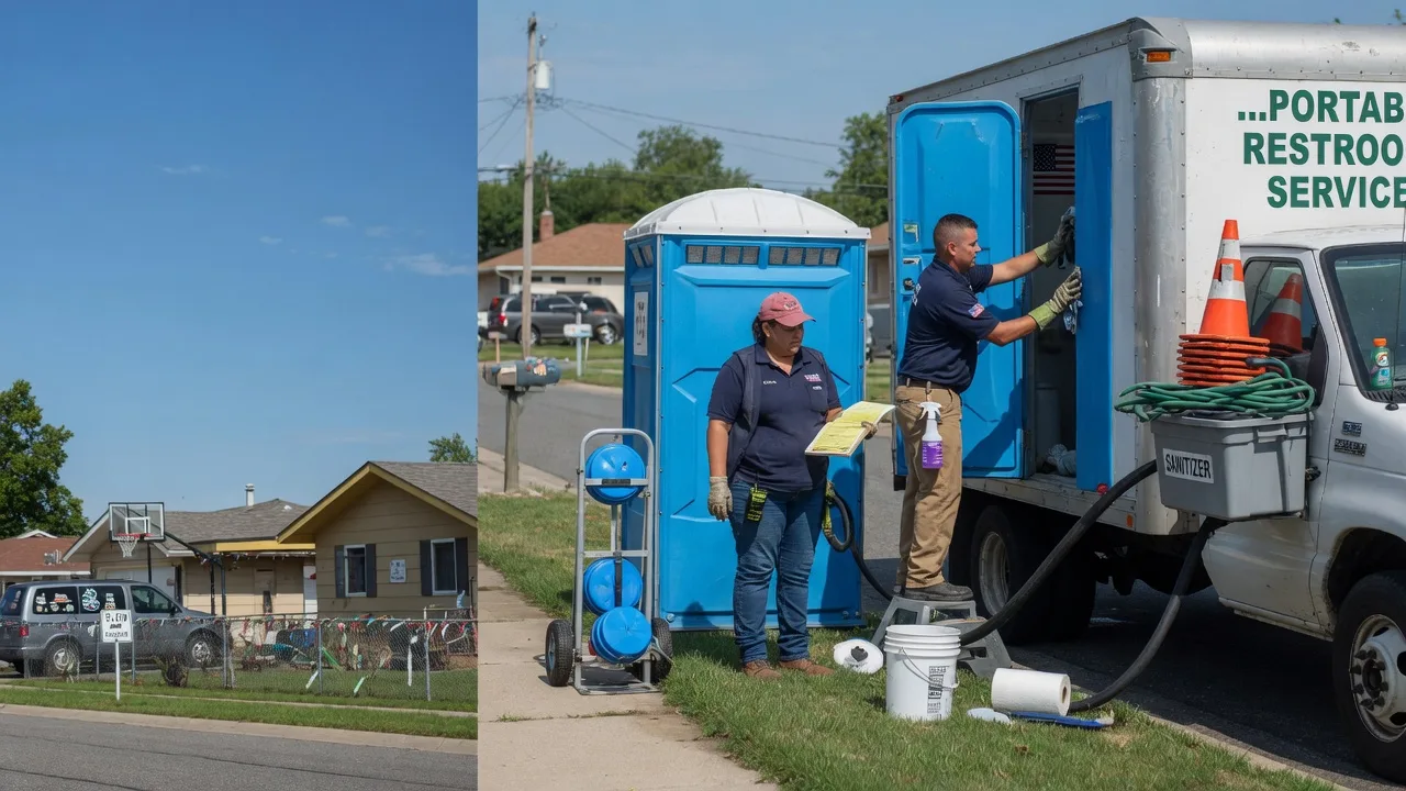 Portable Toilet Rental in Wolfe City, TX near me
